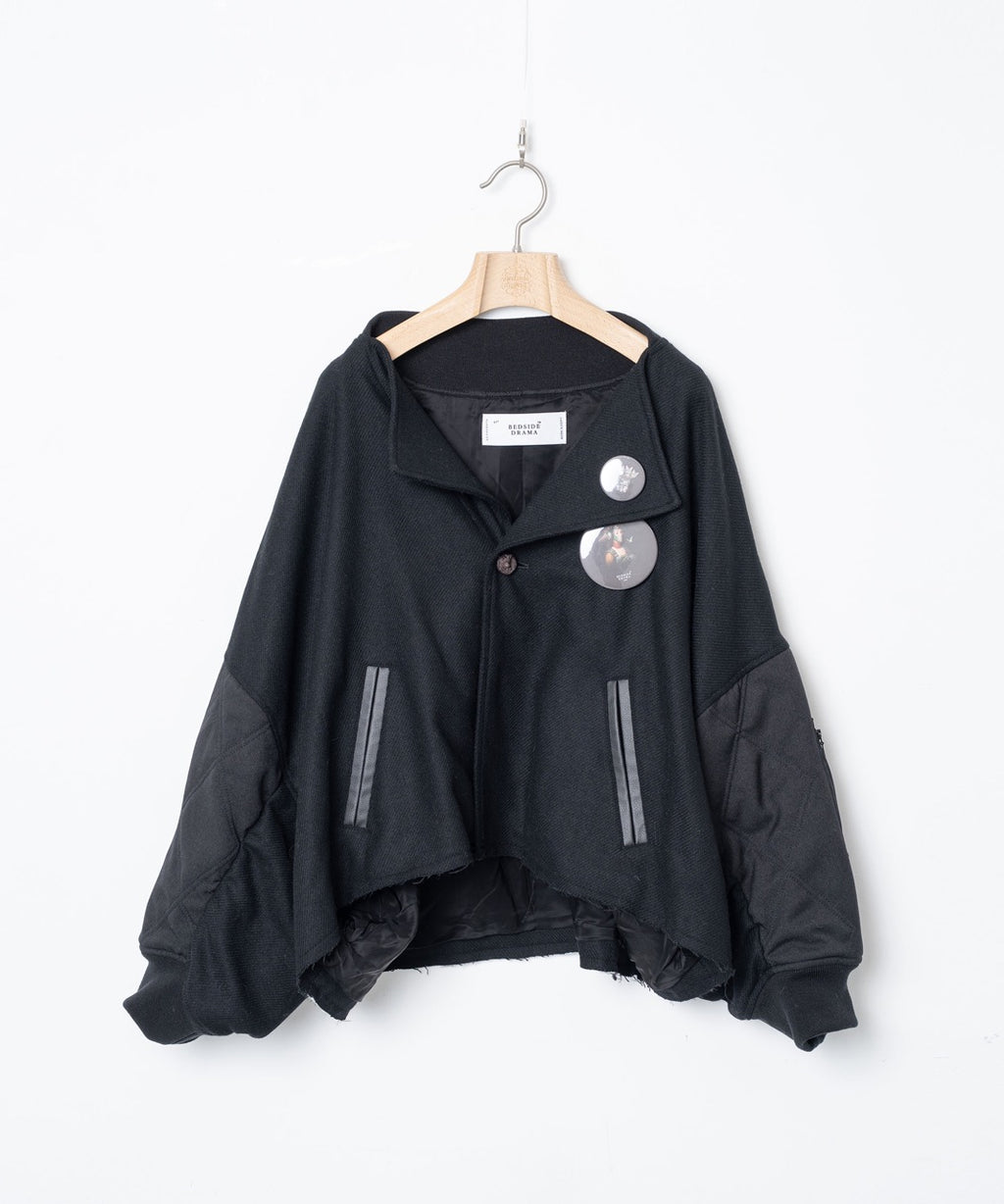 先行予約 BEDSIDEDRAMA / Dreamin' Mix Poncho Short Coat