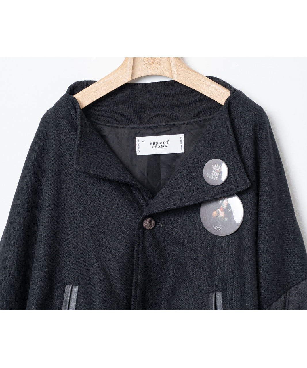 先行予約 BEDSIDEDRAMA / Dreamin' Mix Poncho Short Coat