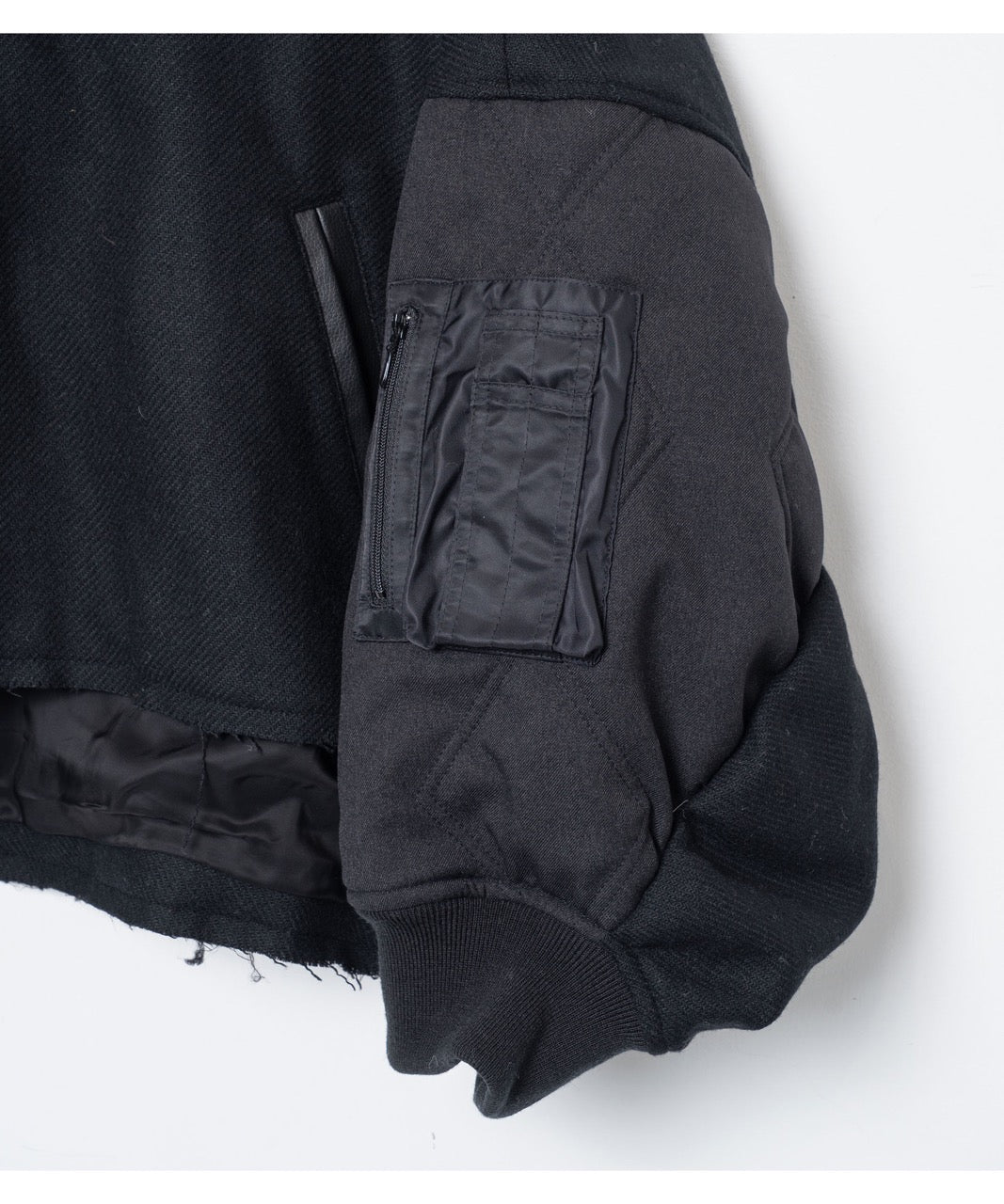 先行予約 BEDSIDEDRAMA / Dreamin' Mix Poncho Short Coat
