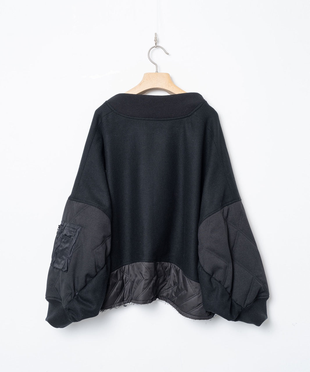 先行予約 BEDSIDEDRAMA / Dreamin' Mix Poncho Short Coat