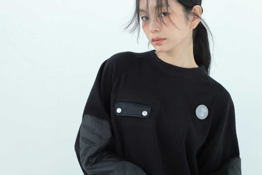 先行予約 BEDSIDEDRAMA / Quilt Patch Pulover