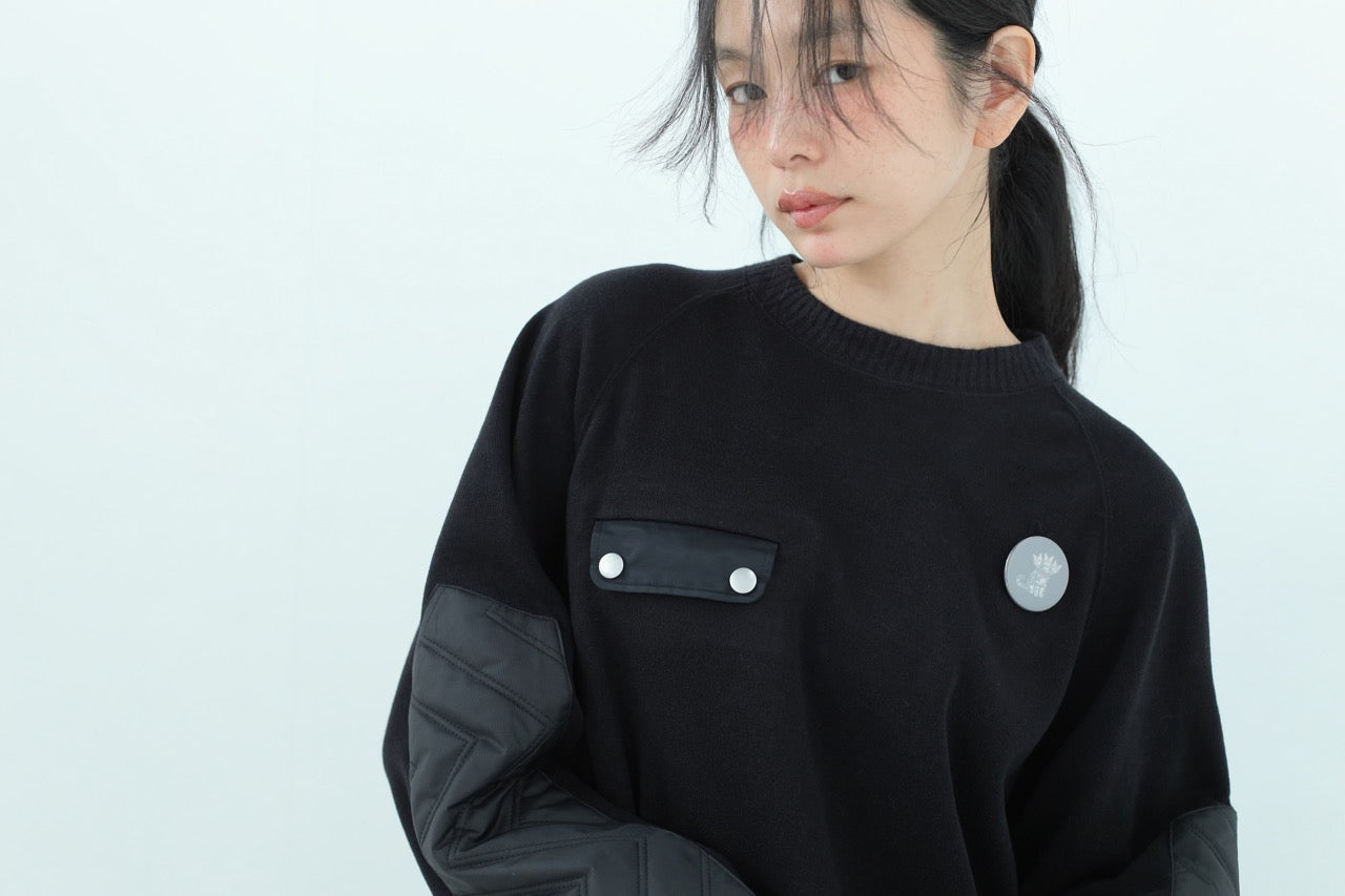 先行予約 BEDSIDEDRAMA / Quilt Patch Pulover