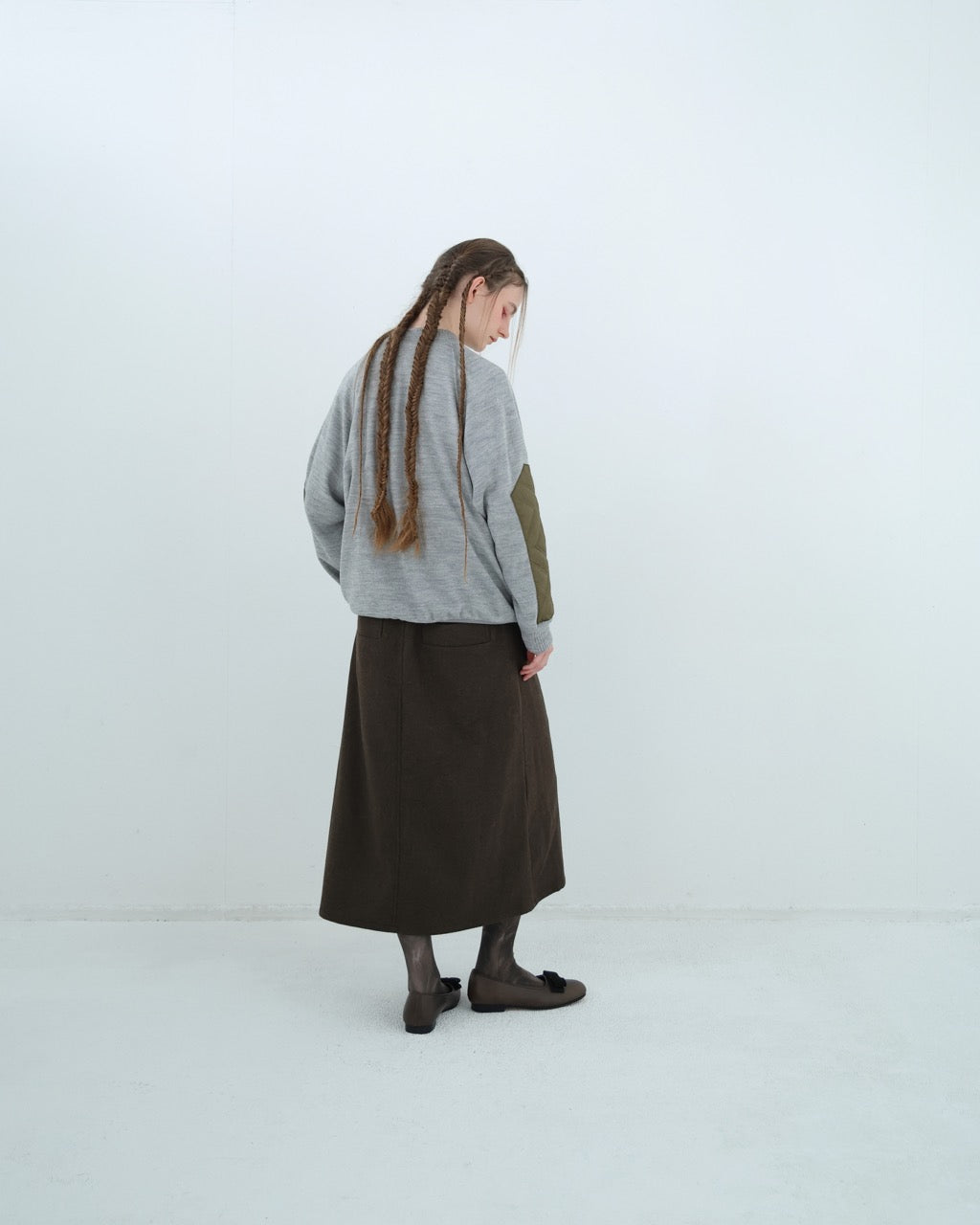先行予約 BEDSIDEDRAMA / Quilt Patch Pulover