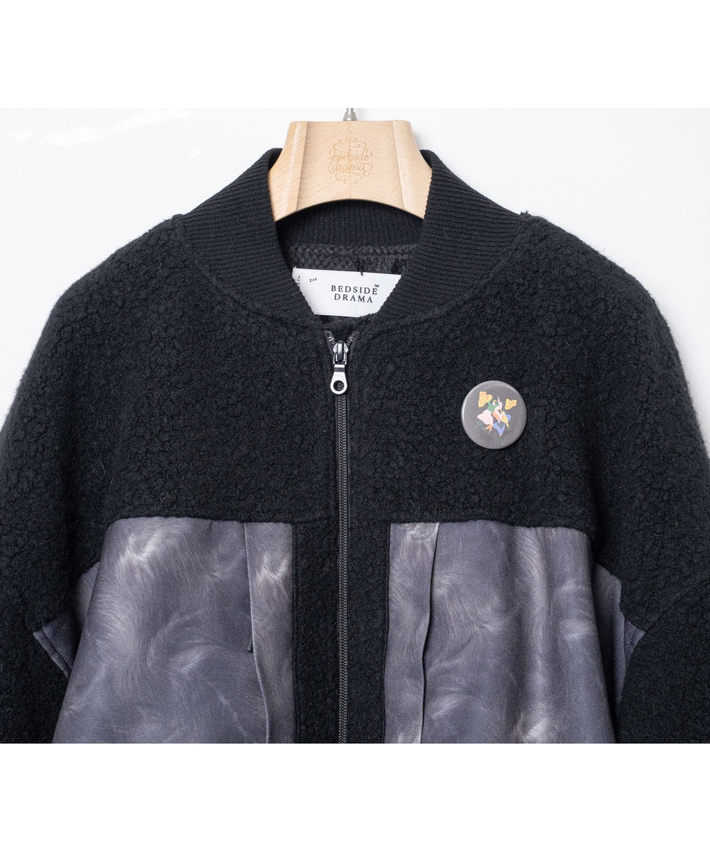 先行予約 BEDSIDEDRAMA / Outdoor Big Pocket Mix Blouson