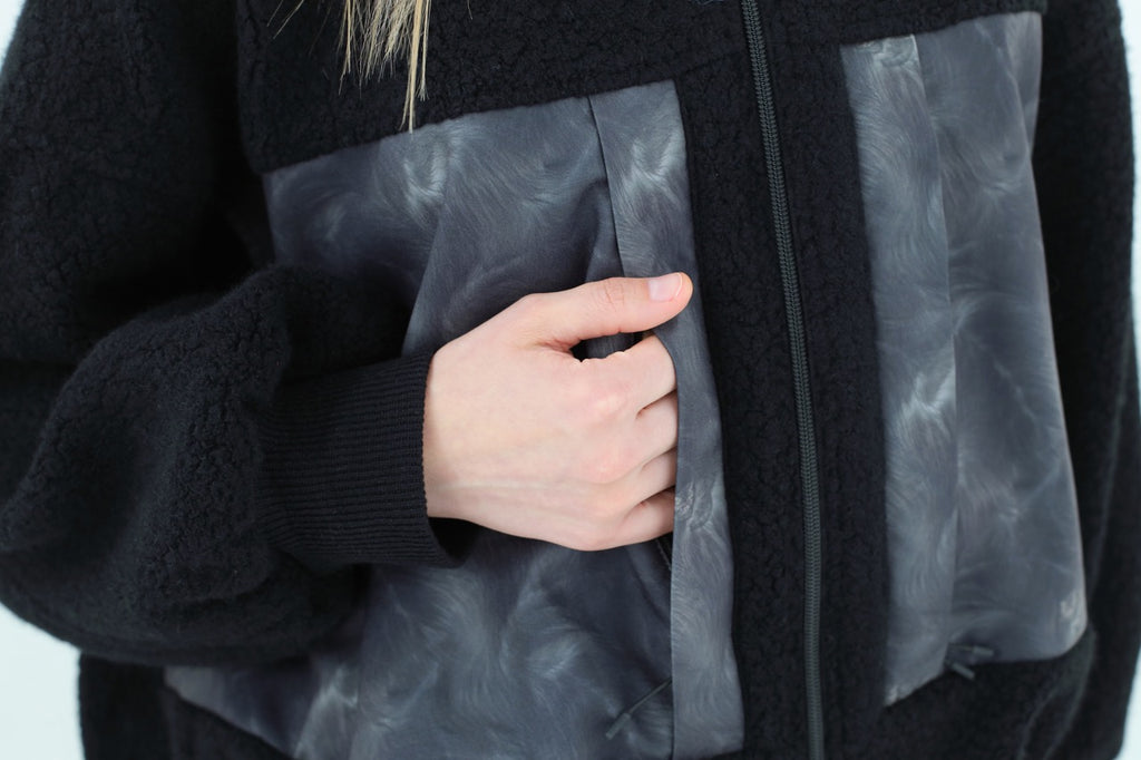 先行予約 BEDSIDEDRAMA / Outdoor Big Pocket Mix Blouson