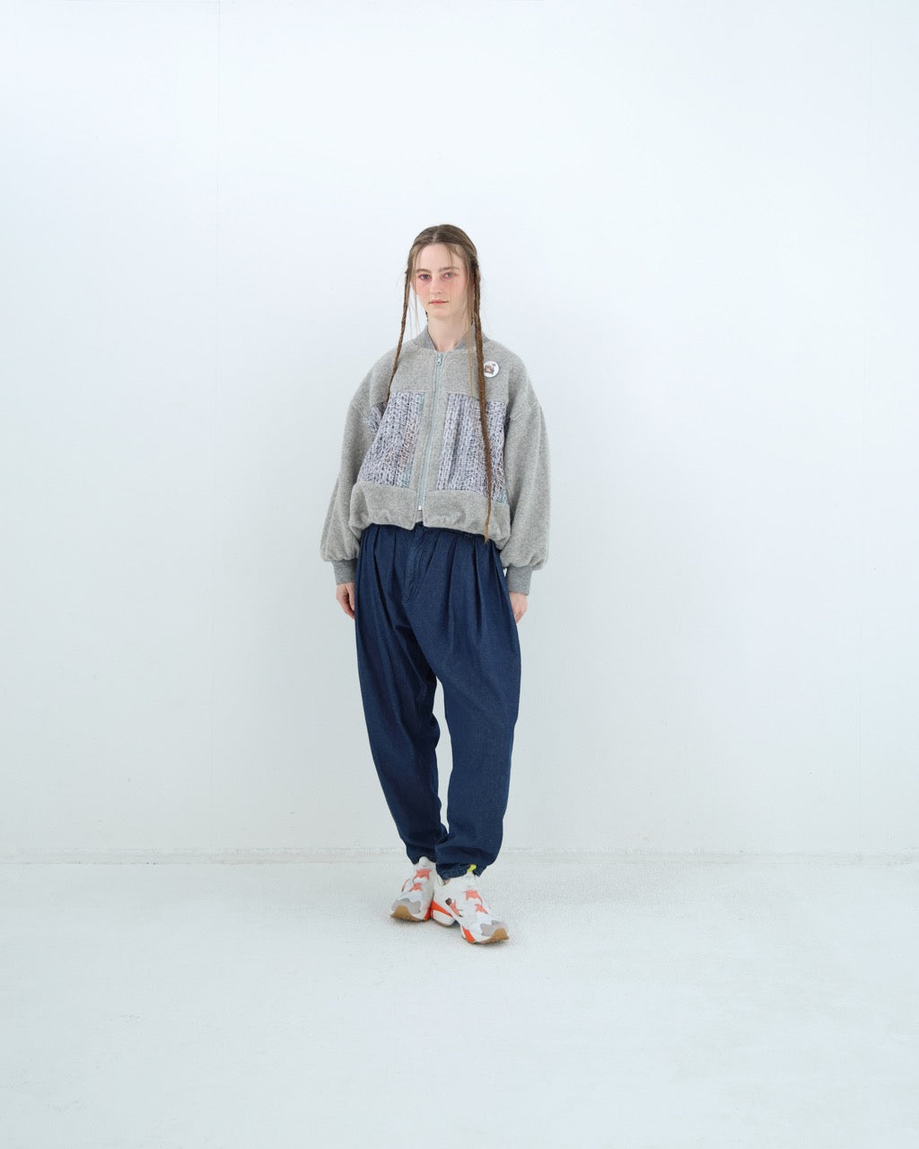 先行予約 BEDSIDEDRAMA / Outdoor Big Pocket Mix Blouson