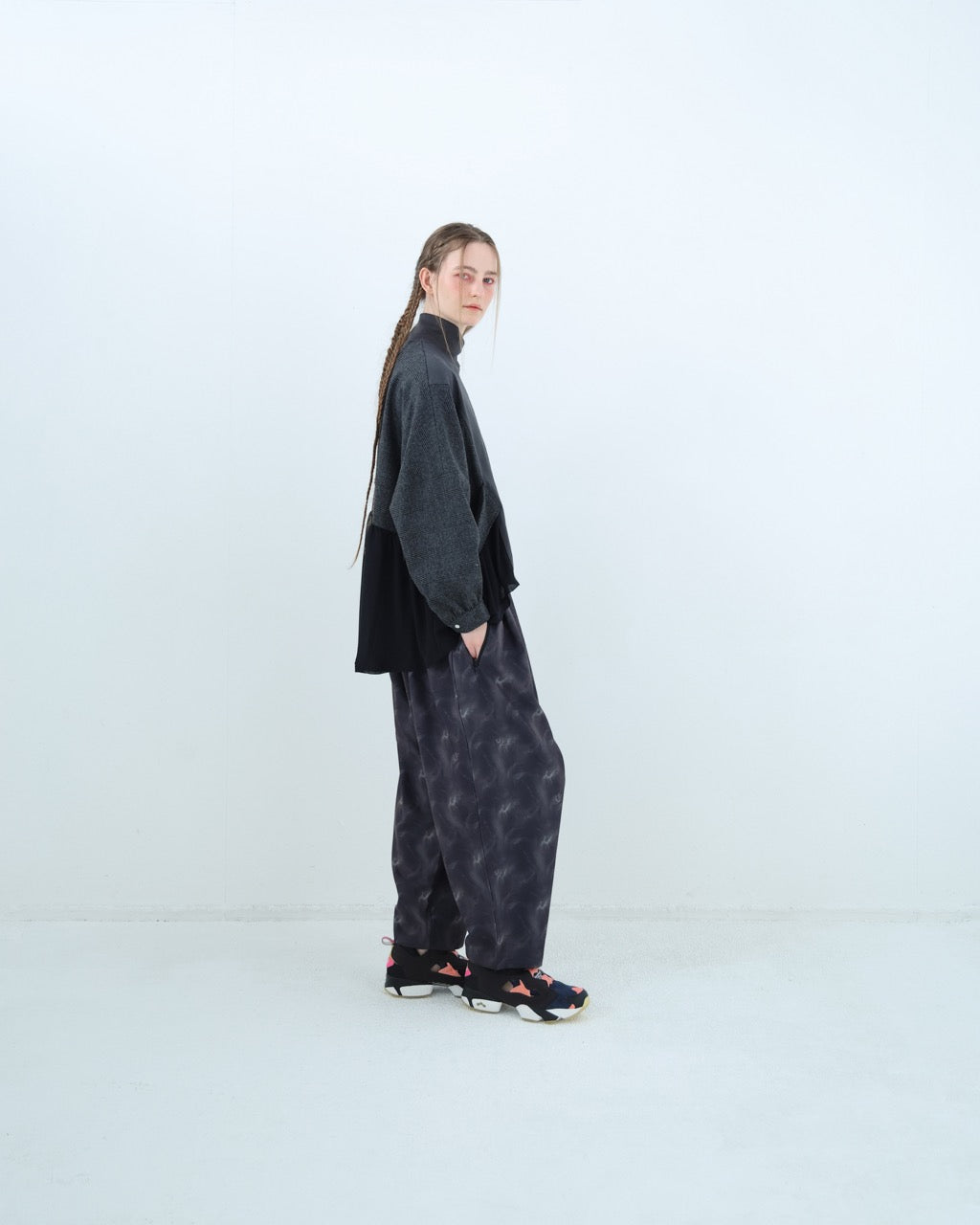 先行予約 BEDSIDEDRAMA / Daydream Photo Wide Pants