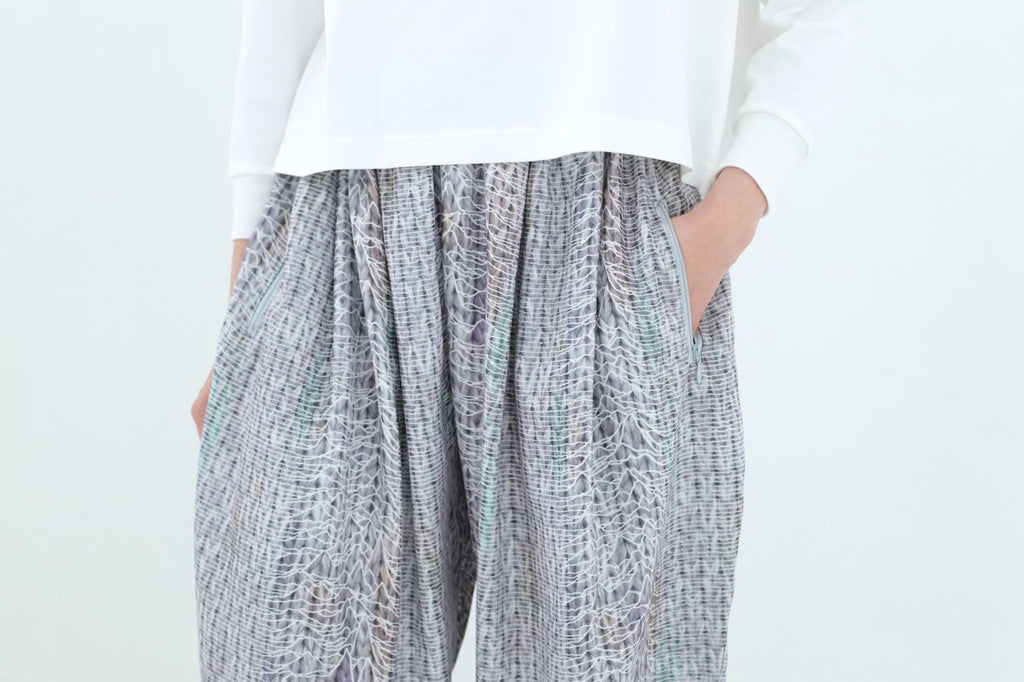 先行予約 BEDSIDEDRAMA / Daydream Photo Wide Pants