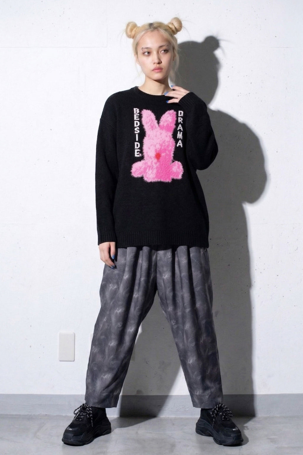 先行予約 BEDSIDEDRAMA / Daydream Photo Wide Pants
