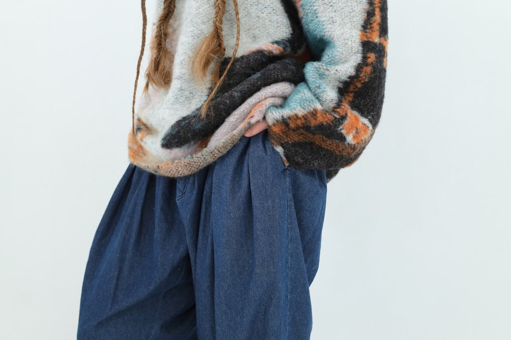 先行予約 BEDSIDEDRAMA / Dream Relaxin Denim Pants
