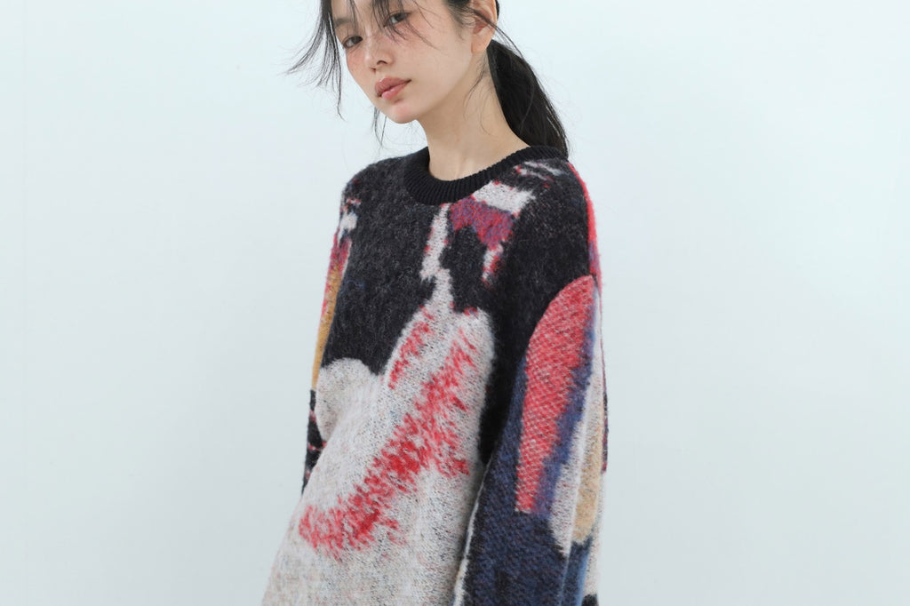 先行予約 BEDSIDEDRAMA / Dim Dream Knit Sweater
