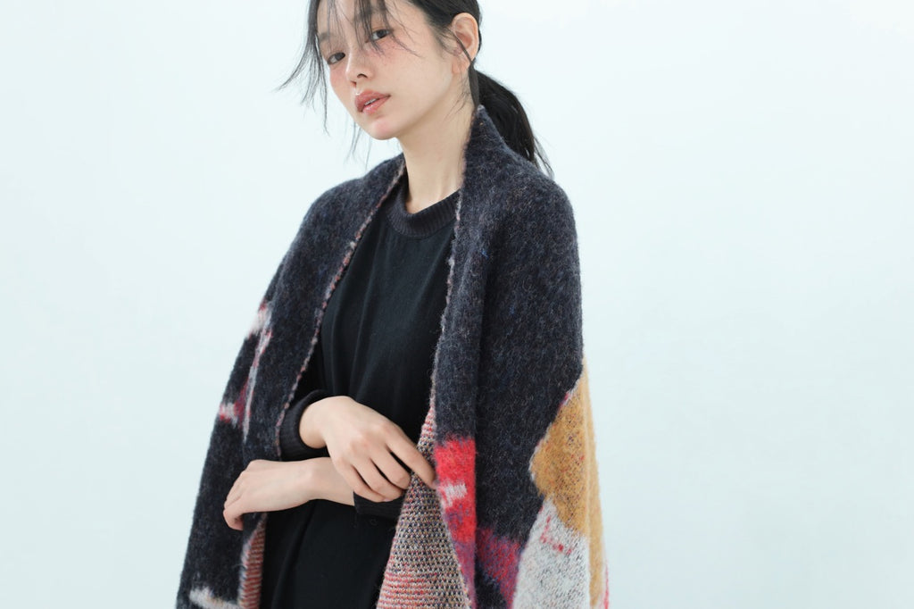 先行予約 BEDSIDEDRAMA / Dim Dream Knit Throw