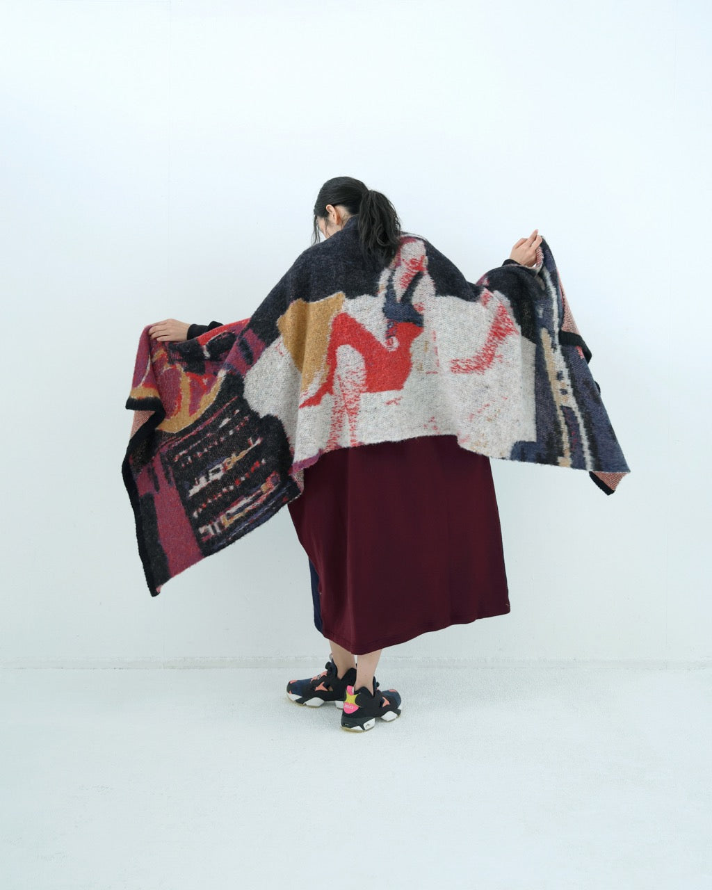 先行予約 BEDSIDEDRAMA / Dim Dream Knit Throw