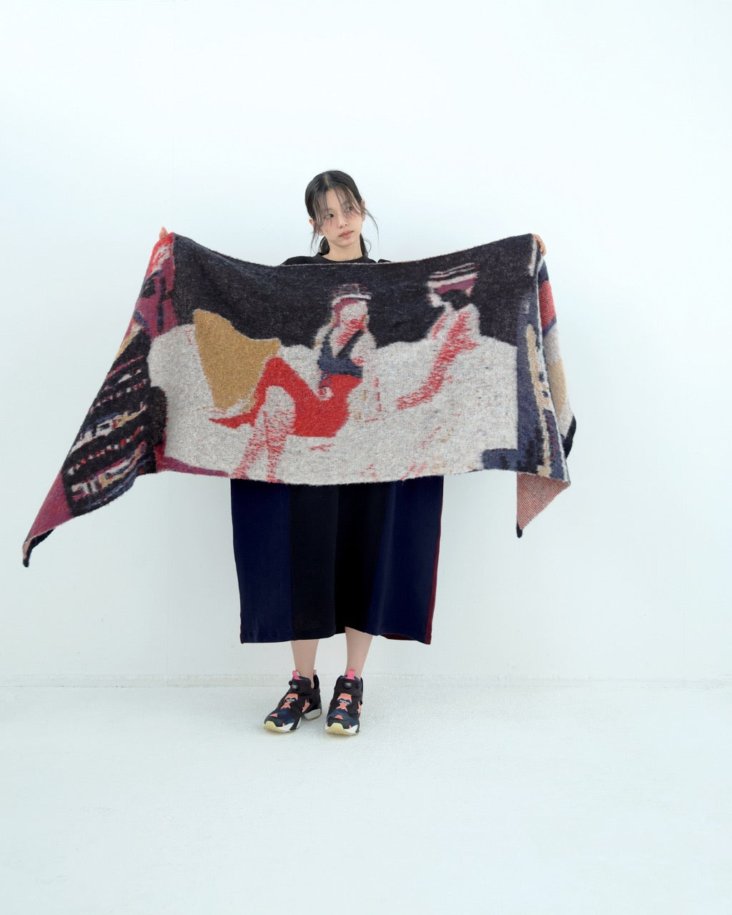 先行予約 BEDSIDEDRAMA / Dim Dream Knit Throw