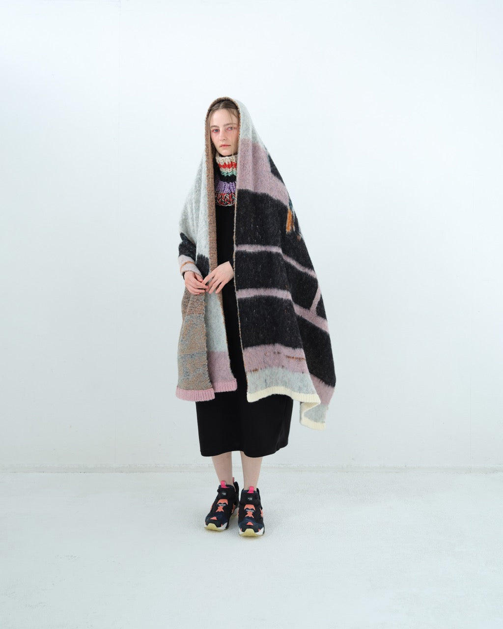 先行予約 BEDSIDEDRAMA / Dim Dream Knit Throw