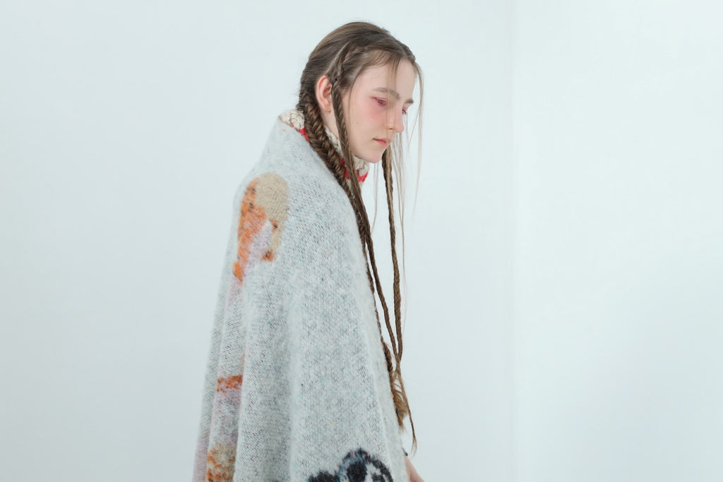 先行予約 BEDSIDEDRAMA / Dim Dream Knit Throw