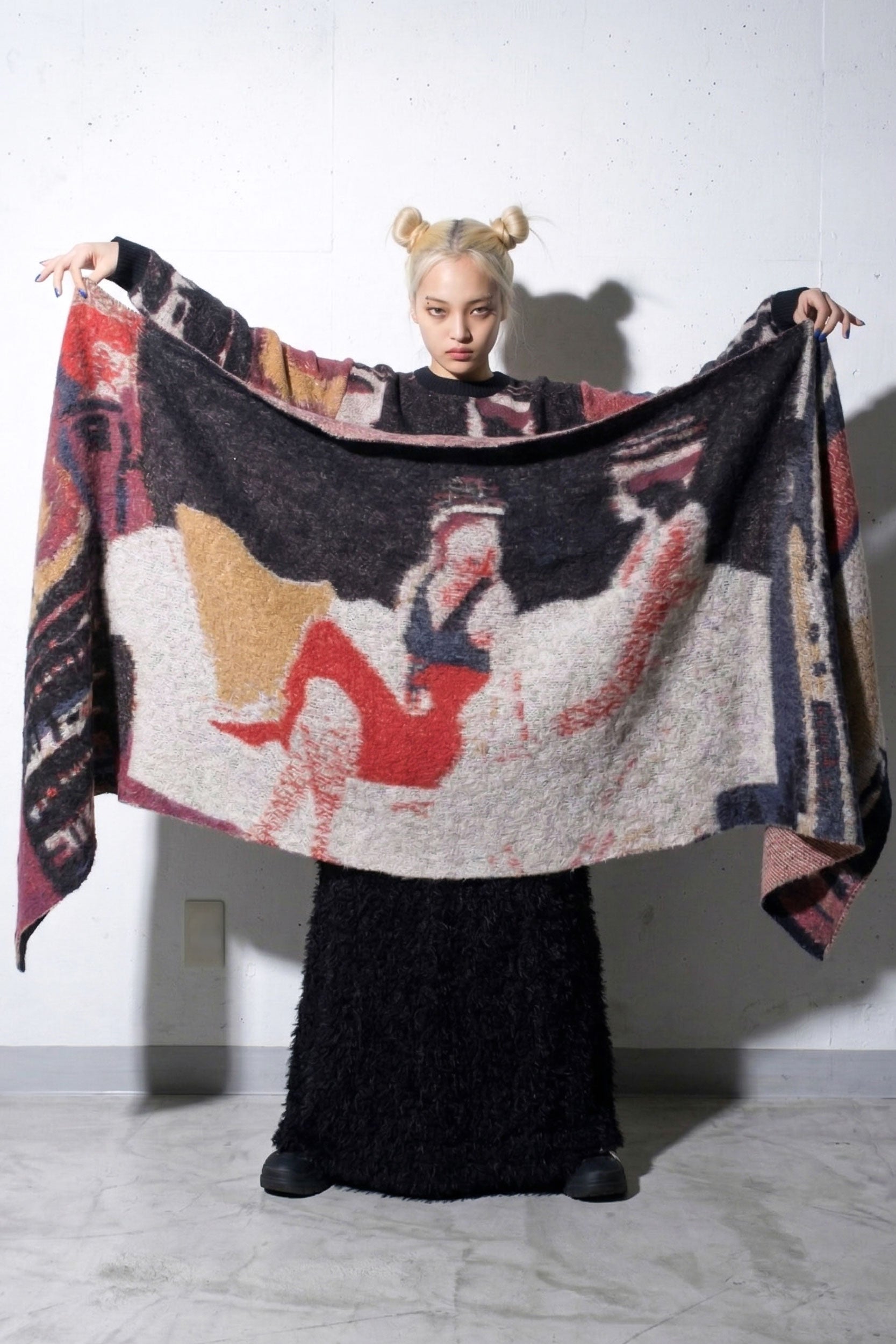 先行予約 BEDSIDEDRAMA / Dim Dream Knit Throw