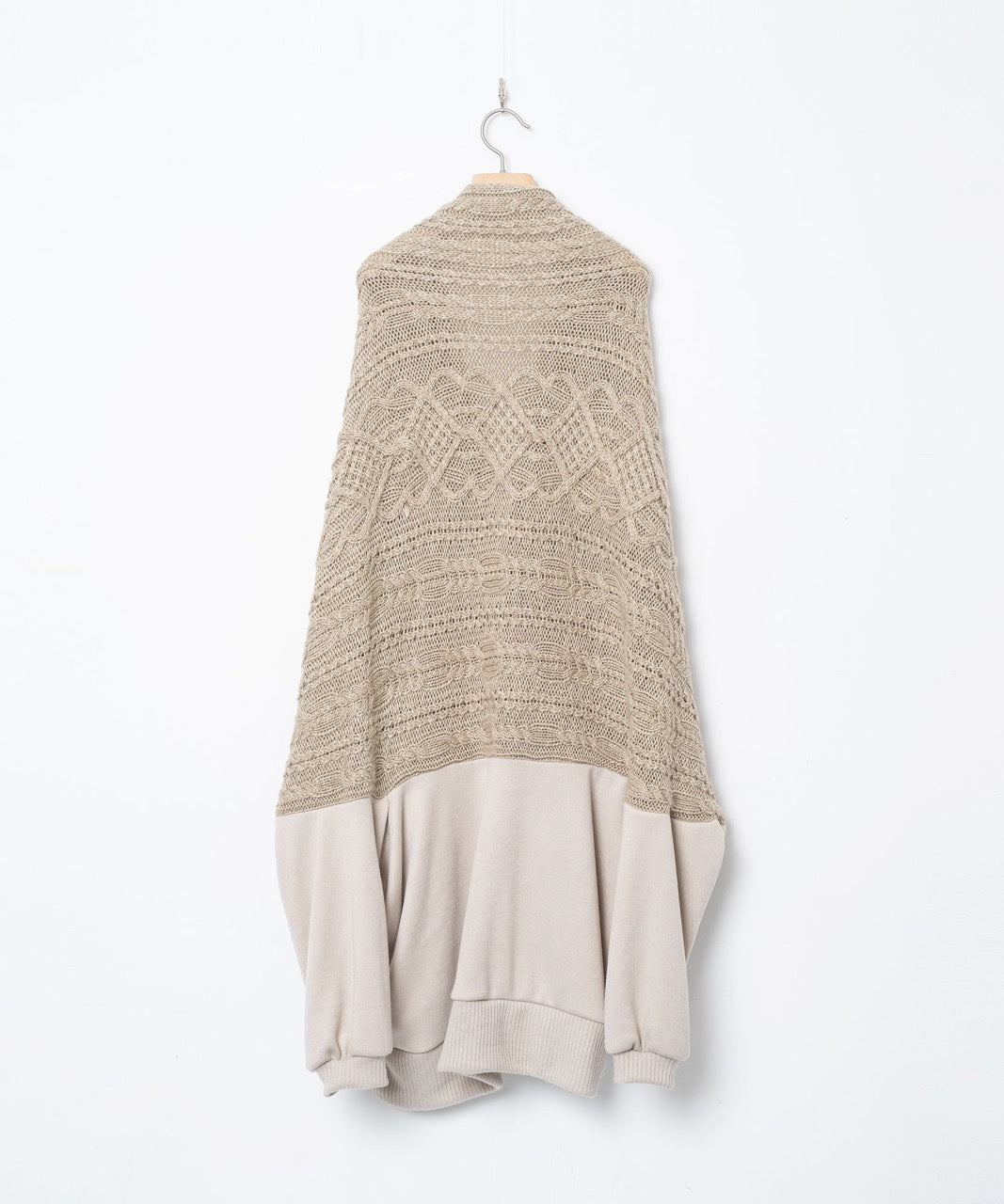 先行予約 BEDSIDEDRAMA / Knit Throw Coadigan
