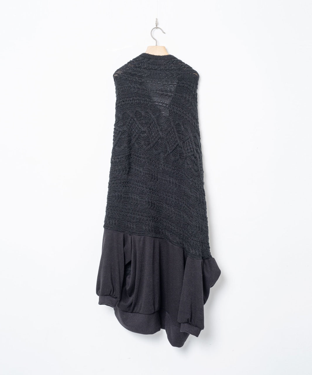 先行予約 BEDSIDEDRAMA / Knit Throw Coadigan