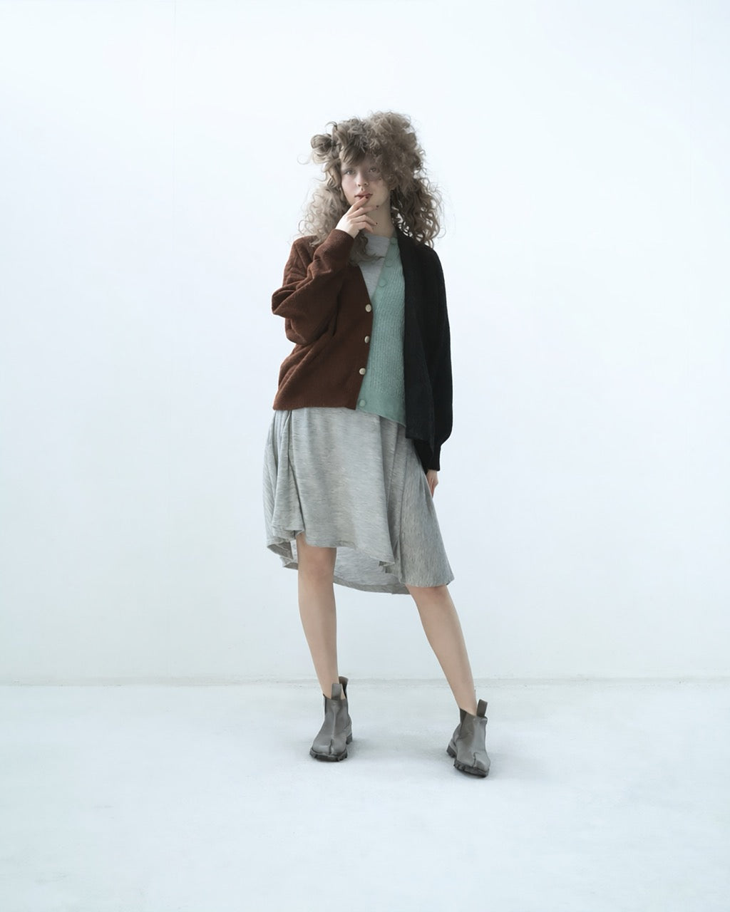 先行予約 BEDSIDEDRAMA / Triple Fragment Cardigan