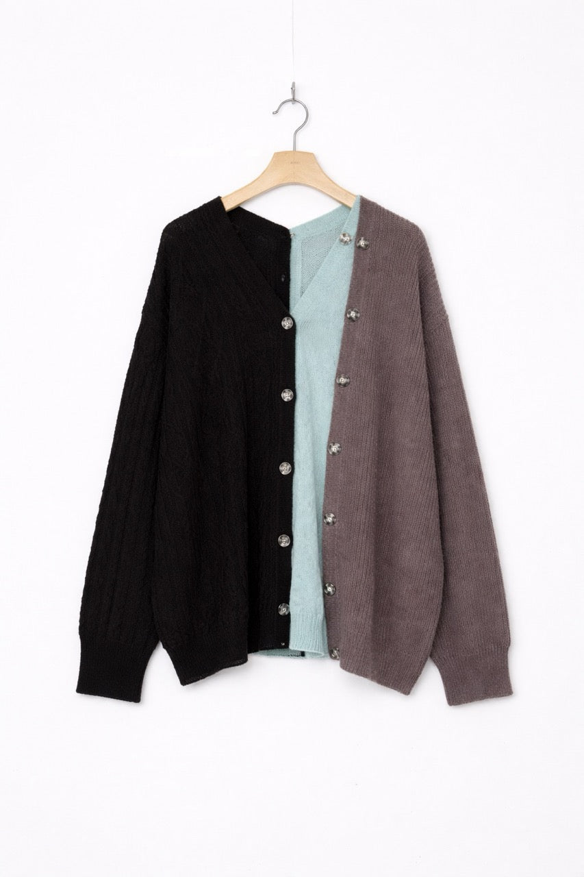 先行予約 BEDSIDEDRAMA / Triple Fragment Cardigan