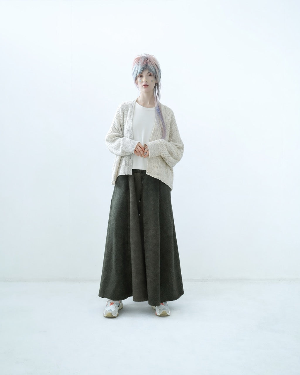 先行予約 BEDSIDEDRAMA / Triple Fragment Cardigan