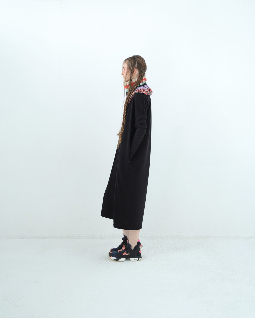 先行予約 BEDSIDEDRAMA / Neck Walmer Onepiece