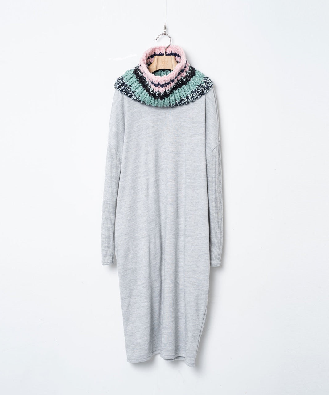 先行予約 BEDSIDEDRAMA / Neck Walmer Onepiece