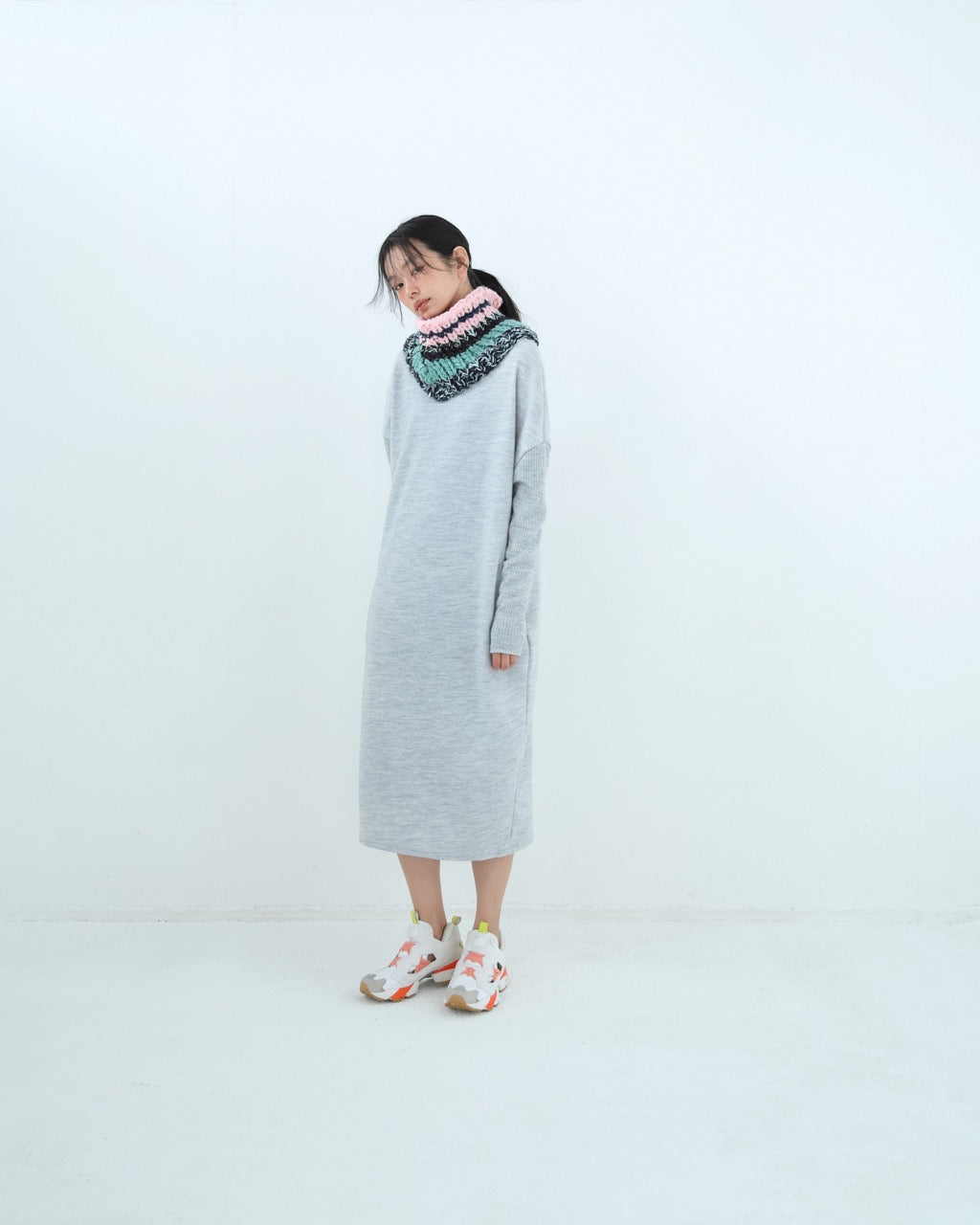 先行予約 BEDSIDEDRAMA / Neck Walmer Onepiece