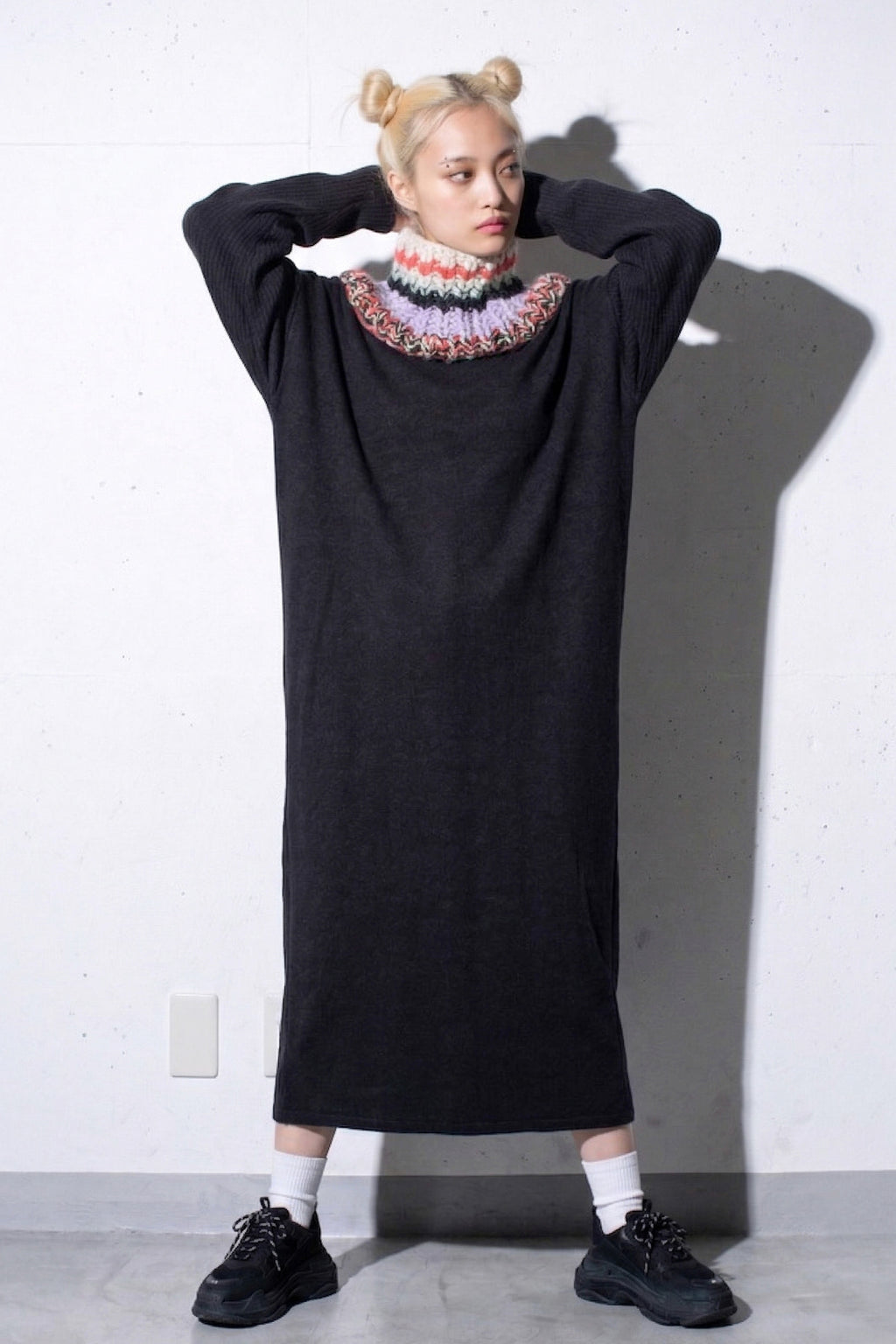 先行予約 BEDSIDEDRAMA / Neck Walmer Onepiece