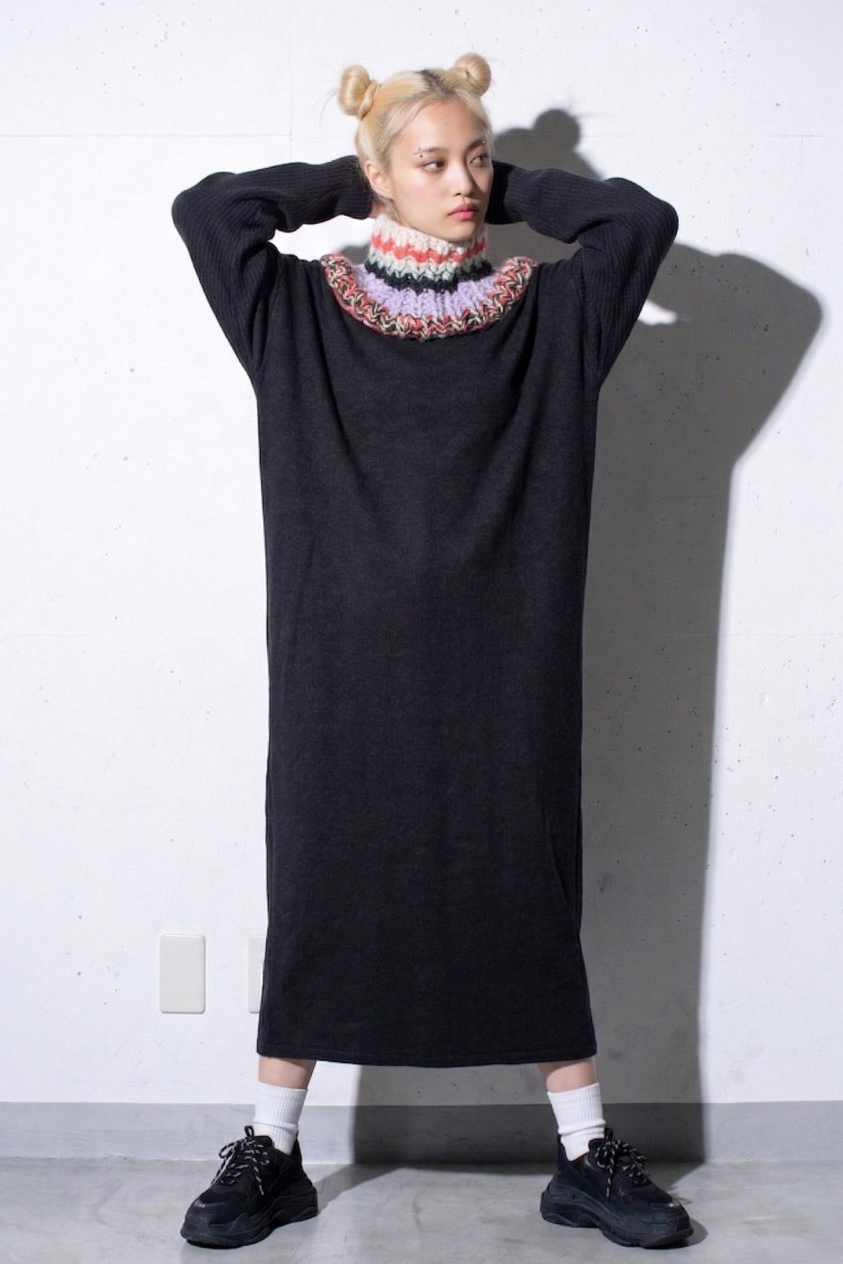 先行予約 BEDSIDEDRAMA / Neck Walmer Onepiece