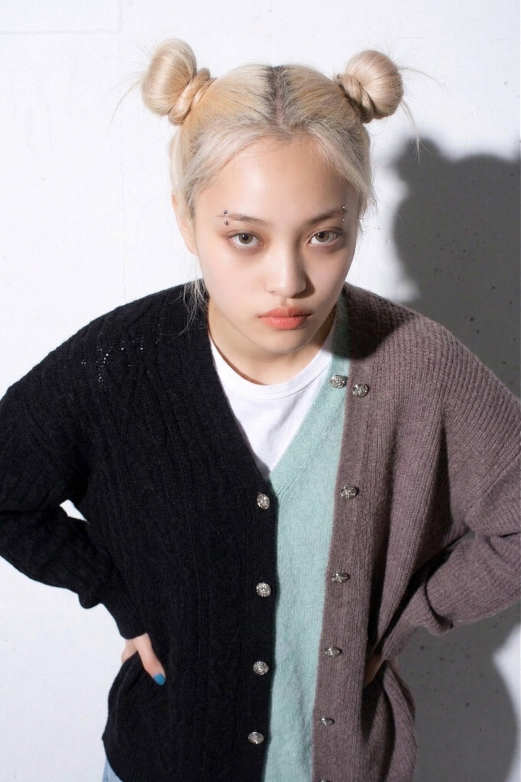 先行予約 BEDSIDEDRAMA / Triple Fragment Cardigan