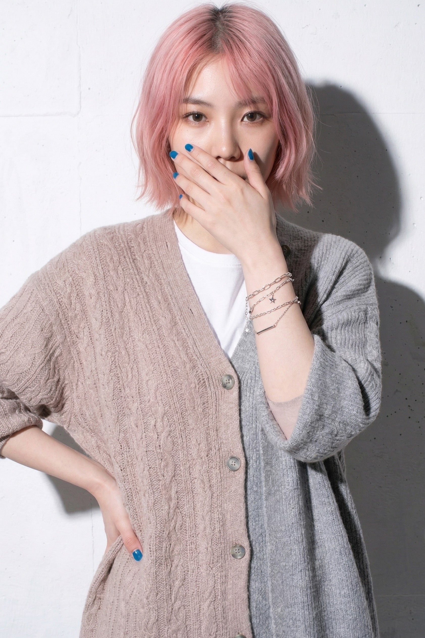 先行予約 BEDSIDEDRAMA / Triple Fragment Cardigan