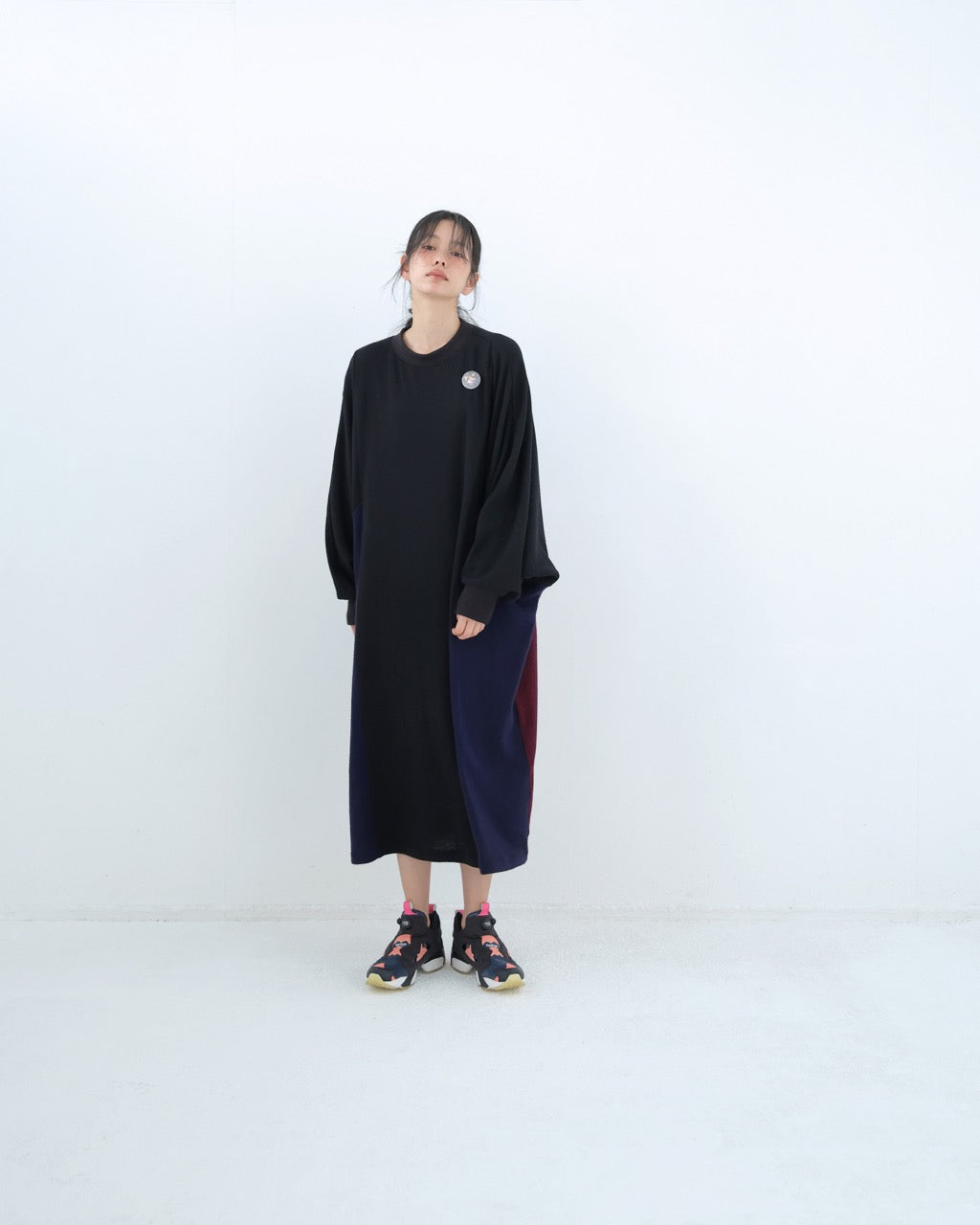 先行予約 BEDSIDEDRAMA / Pattern Switch Wide Dress