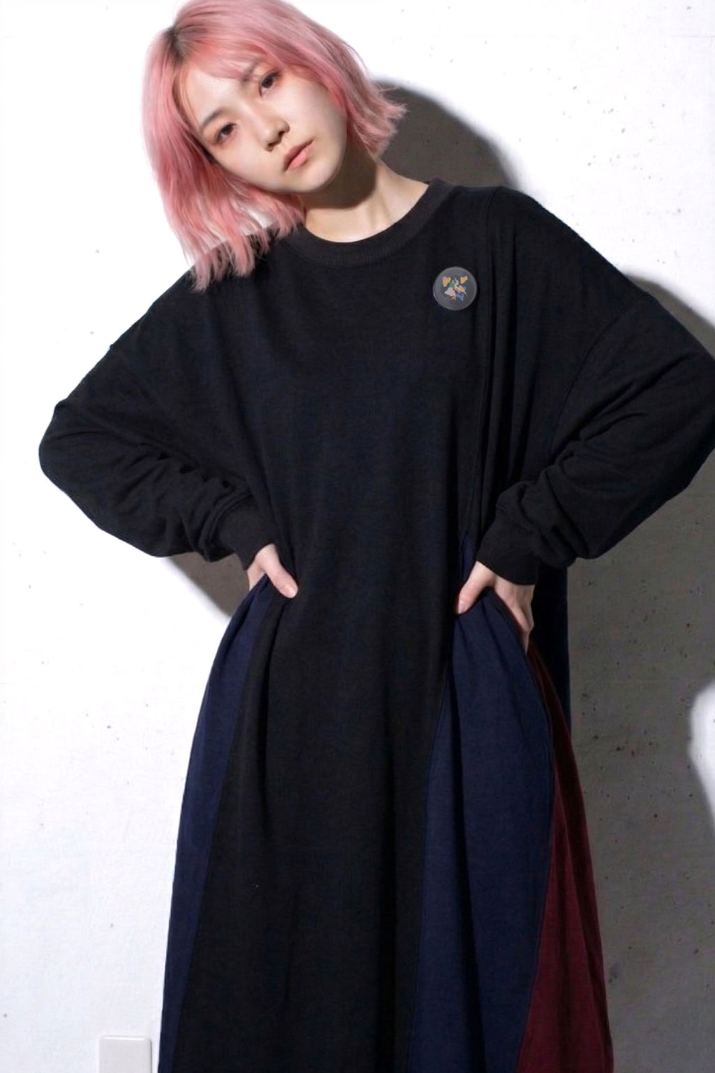 先行予約 BEDSIDEDRAMA / Pattern Switch Wide Dress
