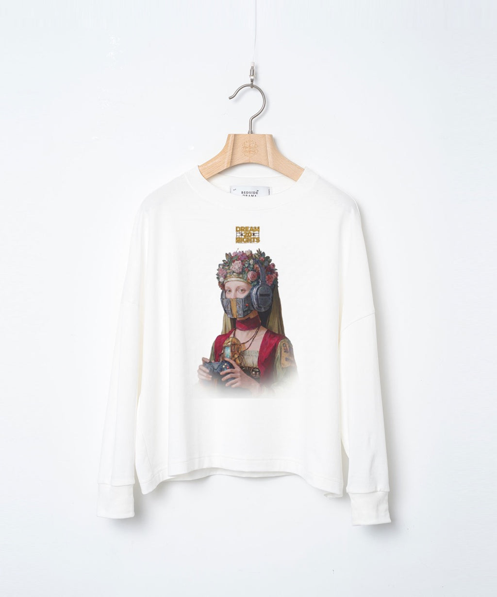 先行予約 BEDSIDEDRAMA / FUTURE QUEEN Wide Pullover