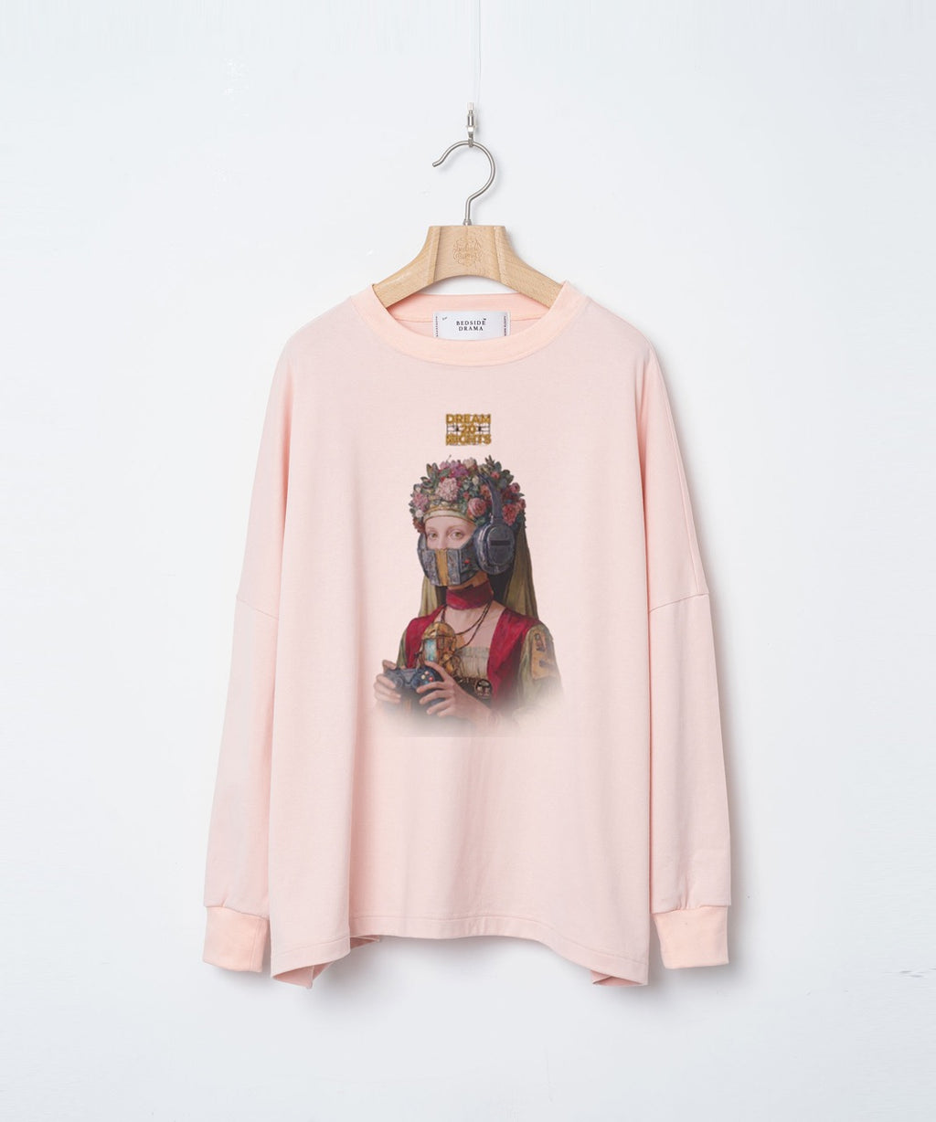 先行予約 BEDSIDEDRAMA / FUTURE QUEEN Wide Pullover