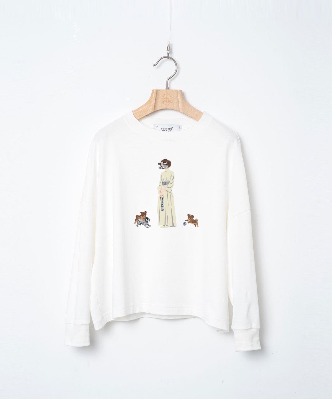 先行予約 BEDSIDEDRAMA / DOG SAVE THE QUEEN Wide Pullover