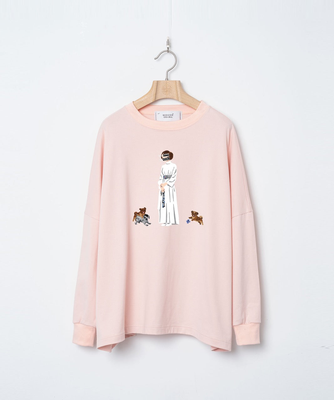 先行予約 BEDSIDEDRAMA / DOG SAVE THE QUEEN Wide Pullover