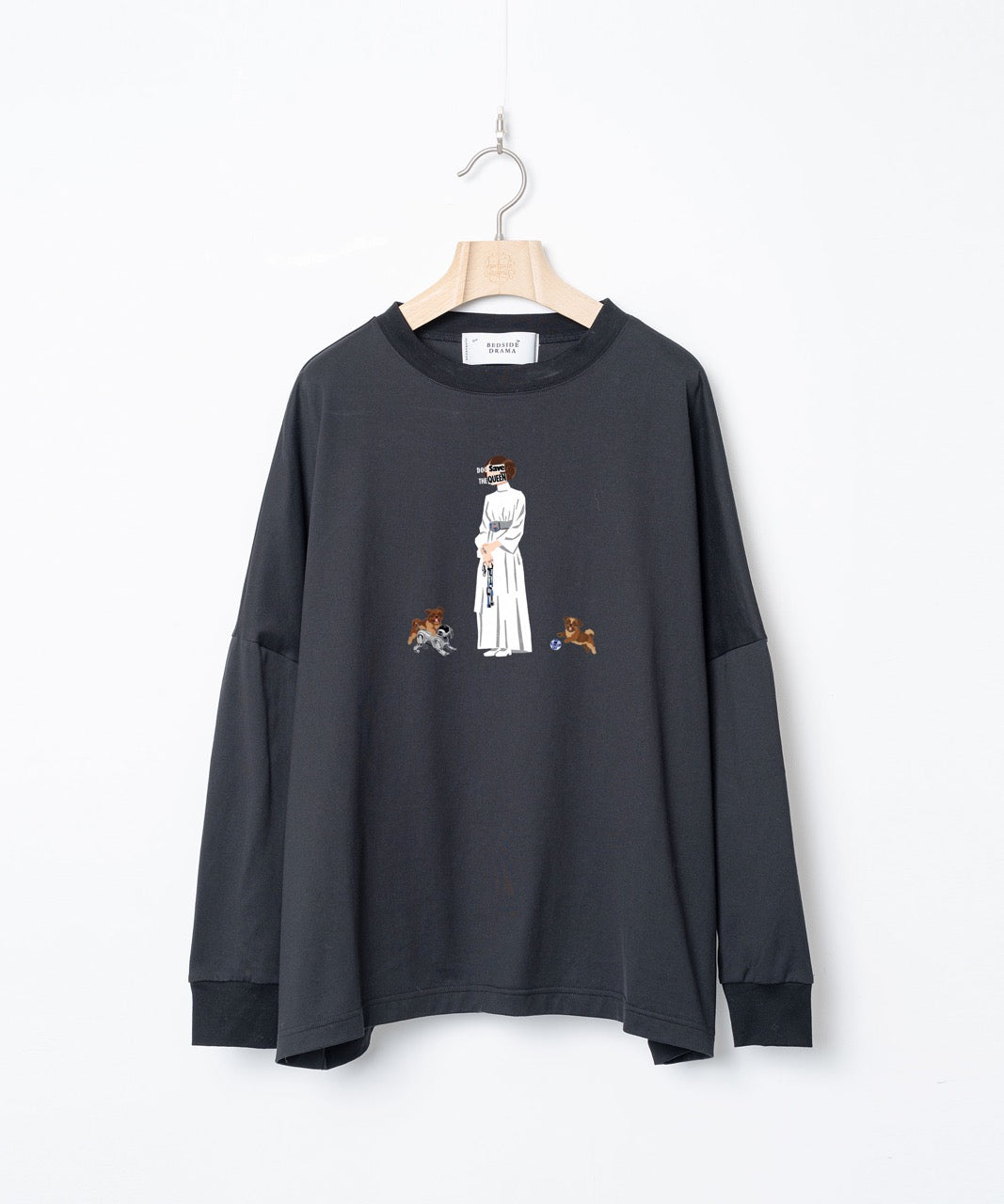 先行予約 BEDSIDEDRAMA / DOG SAVE THE QUEEN Wide Pullover
