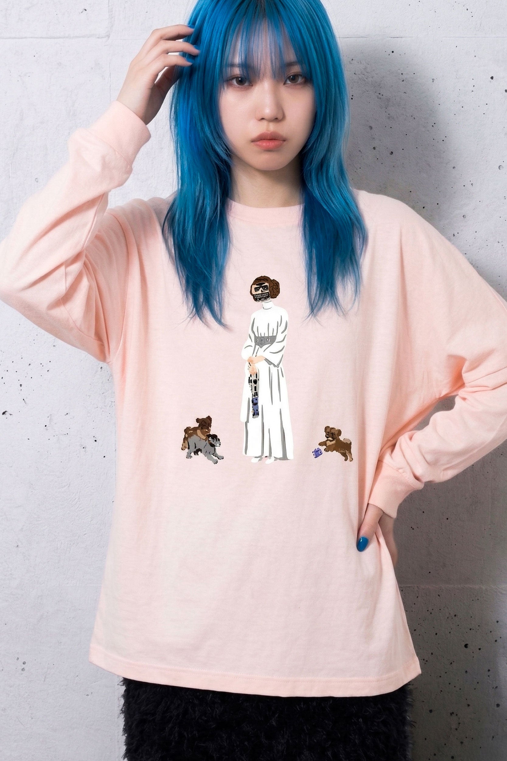 先行予約 BEDSIDEDRAMA / DOG SAVE THE QUEEN Wide Pullover