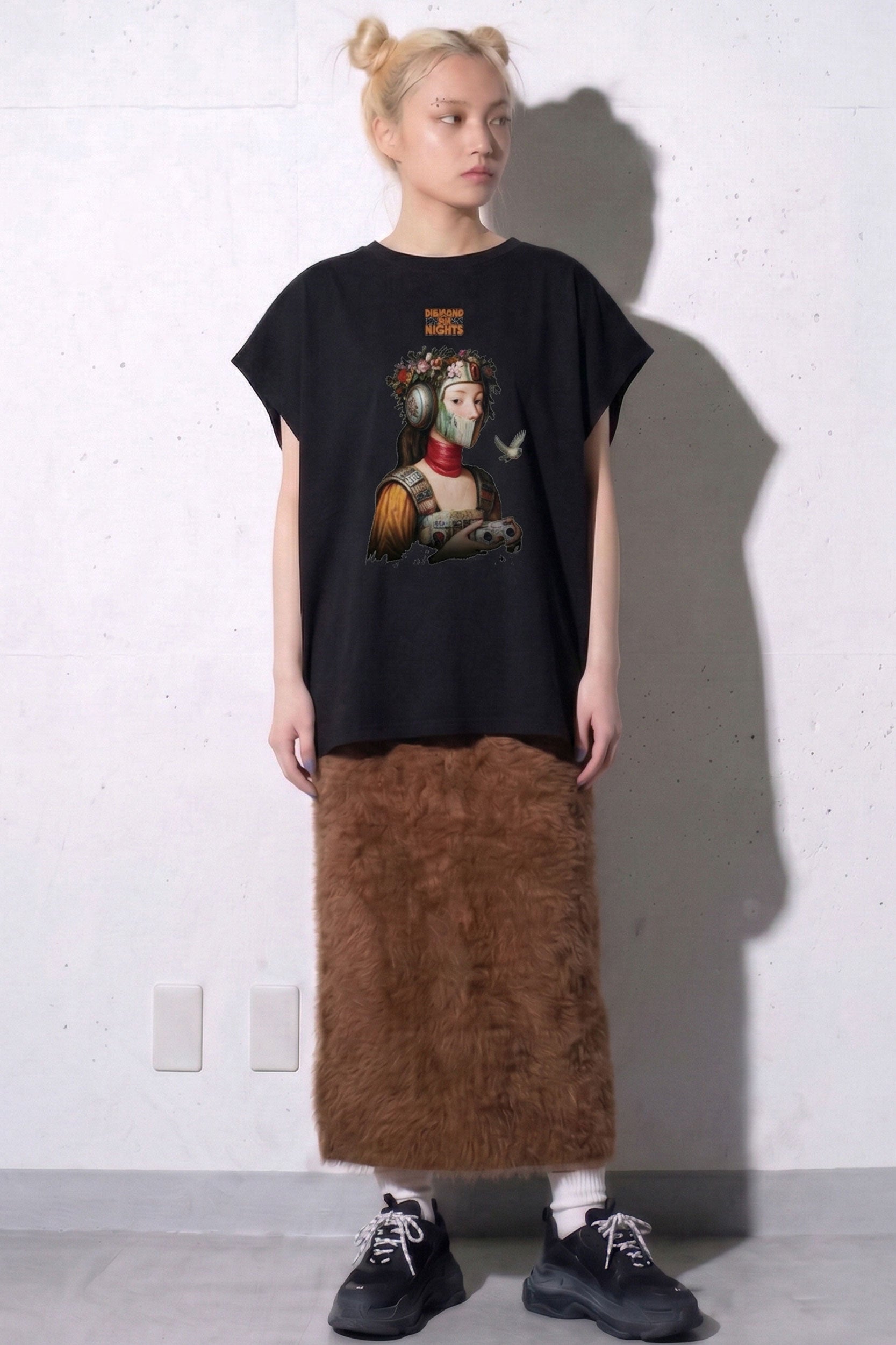 先行予約 BEDSIDEDRAMA / FUTURE QUEEN Dress Tee