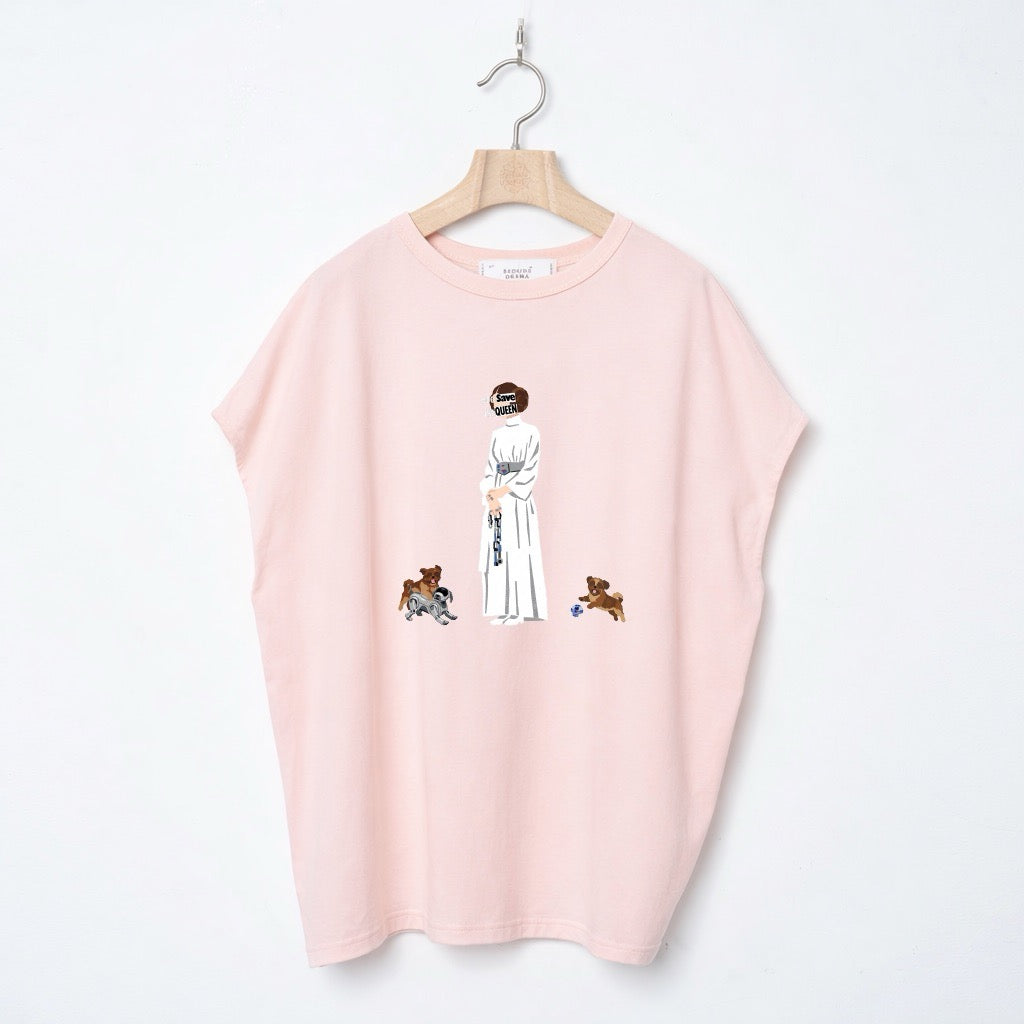 先行予約 BEDSIDEDRAMA / DOG SAVE THE QUEEN Dress Tee