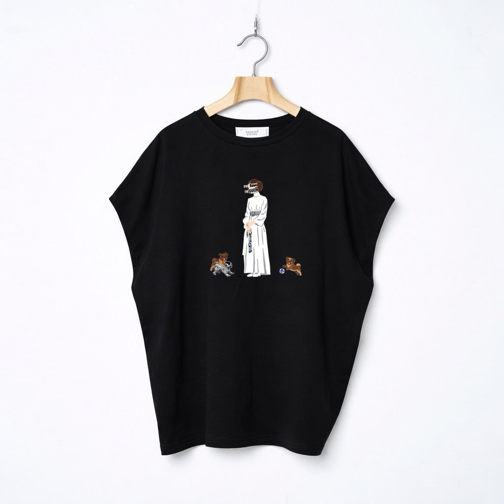 先行予約 BEDSIDEDRAMA / DOG SAVE THE QUEEN Dress Tee