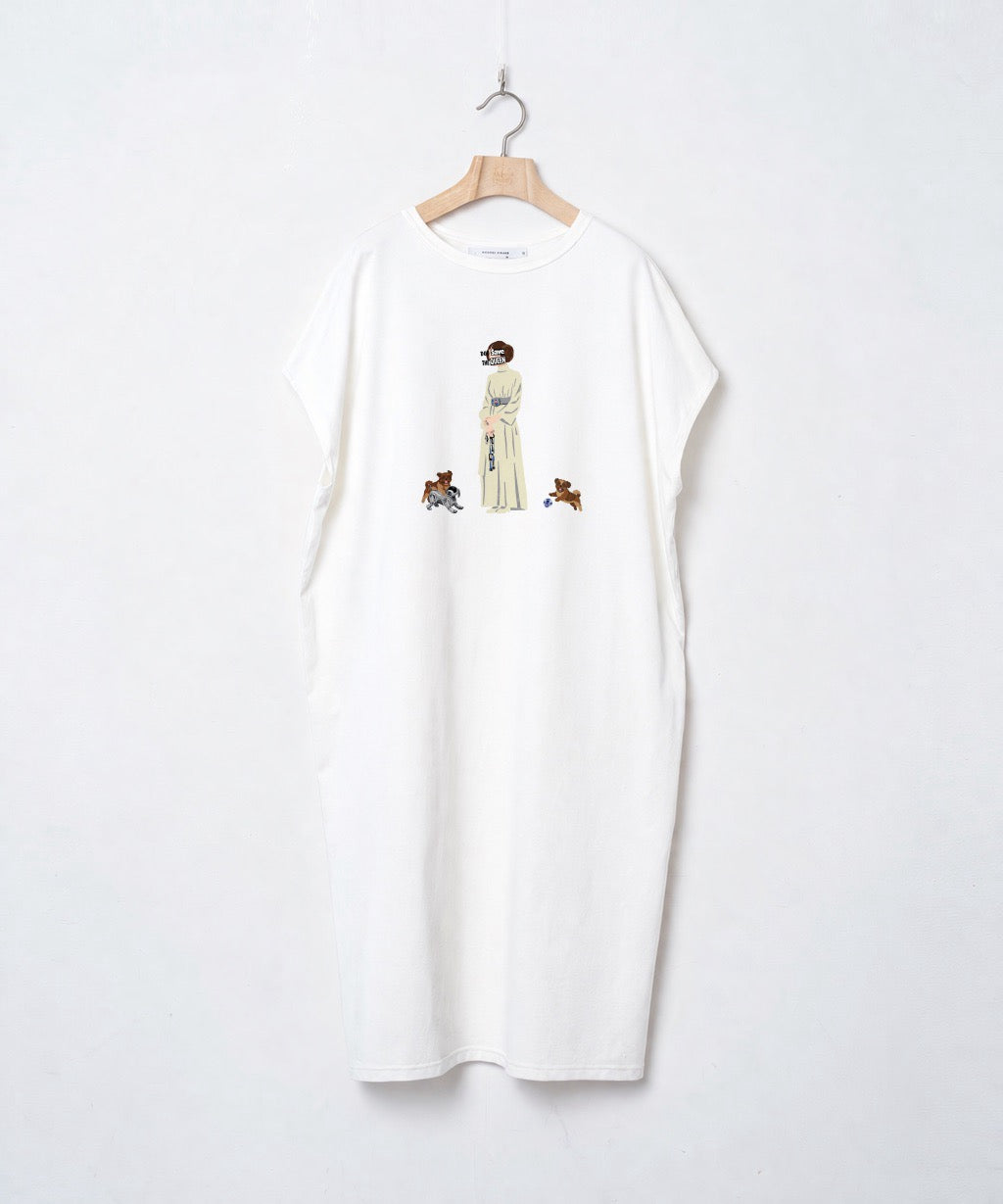 先行予約 BEDSIDEDRAMA / DOG SAVE THE QUEEN Dress Tee