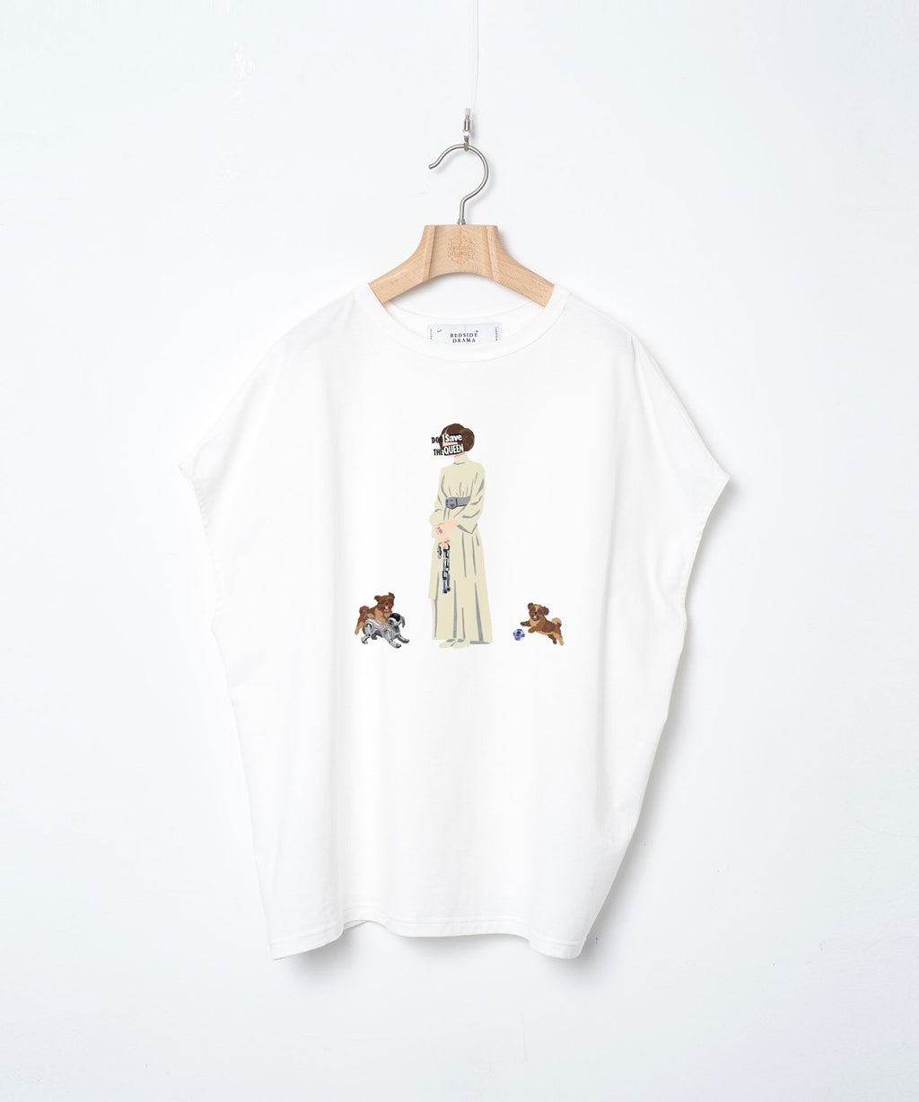 先行予約 BEDSIDEDRAMA / DOG SAVE THE QUEEN Dress Tee