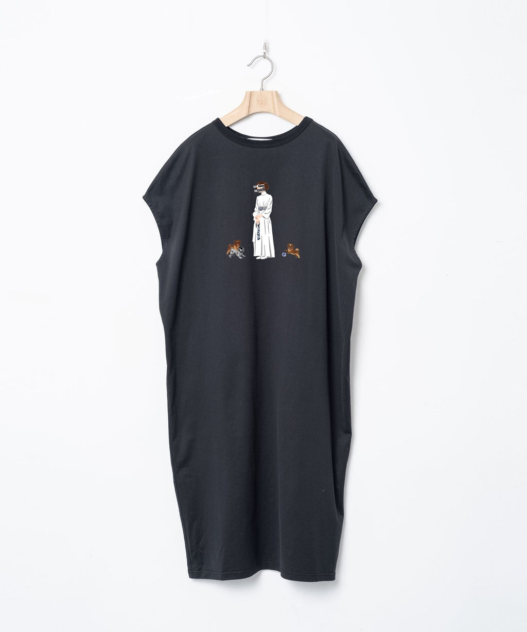 先行予約 BEDSIDEDRAMA / DOG SAVE THE QUEEN Dress Tee