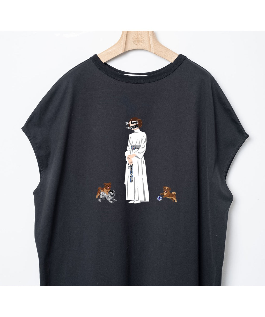 先行予約 BEDSIDEDRAMA / DOG SAVE THE QUEEN Dress Tee