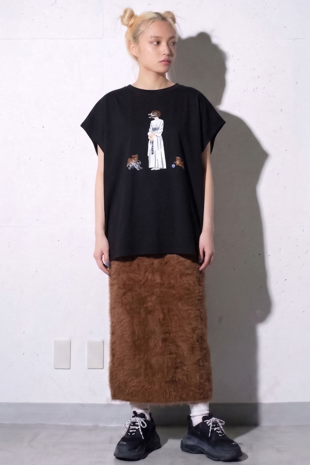 先行予約 BEDSIDEDRAMA / DOG SAVE THE QUEEN Dress Tee