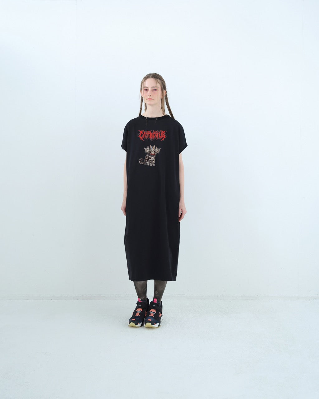 先行予約 BEDSIDEDRAMA / CATBERUS Dress Tee